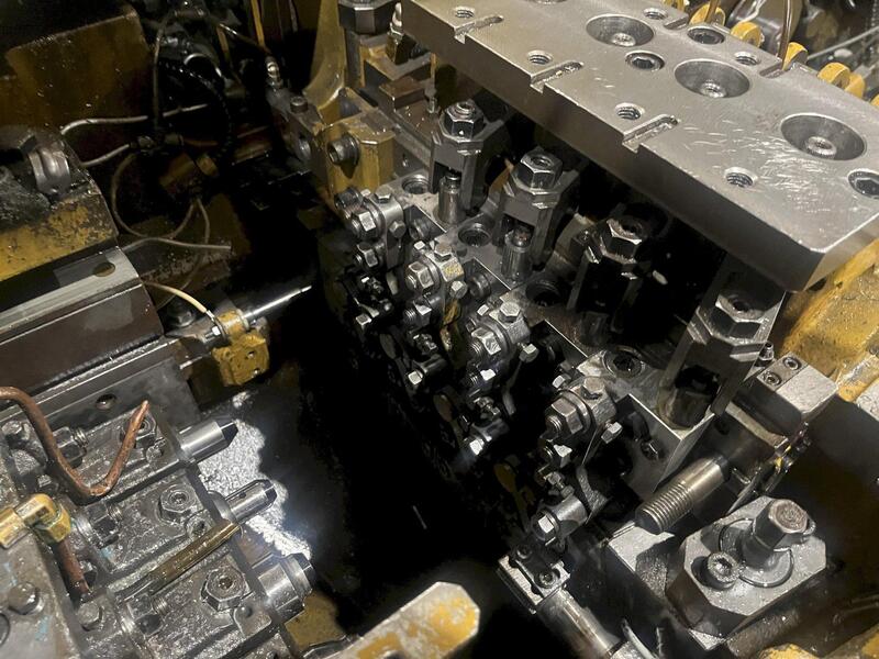 15/64" x 3-9/16" Nakashimada #TH4-6A, 4-Die Progressive Header, 2-3/4" shank length, 230 PPM, bushing cutoff - Image 5