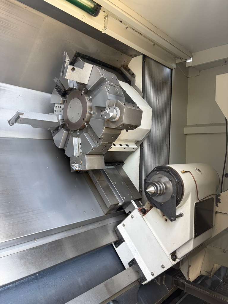 Takisawa #TX-50C, CNC lathe, 12" chuck, 3-jaw, 5" bore, 21.7" dia., 27.6" lgth, 10 turret, 2000 RPM, 35 HP - Image 8