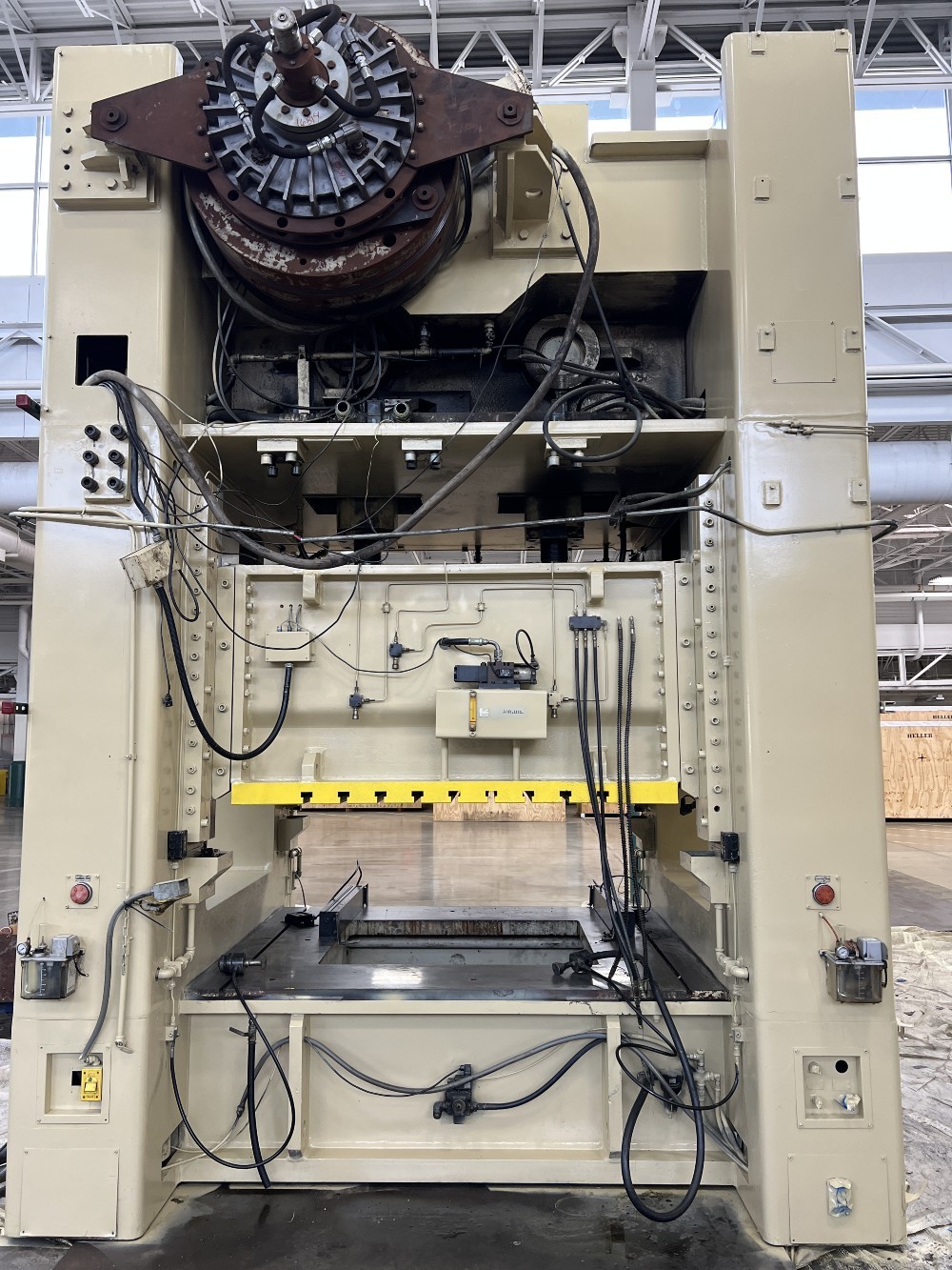 250 Ton, Stamtec #S2-250, hydraulic press, 9.8" stroke, 22" die height, 5.9" slide adj., 50 HP, 20-50 SPM - Image 2