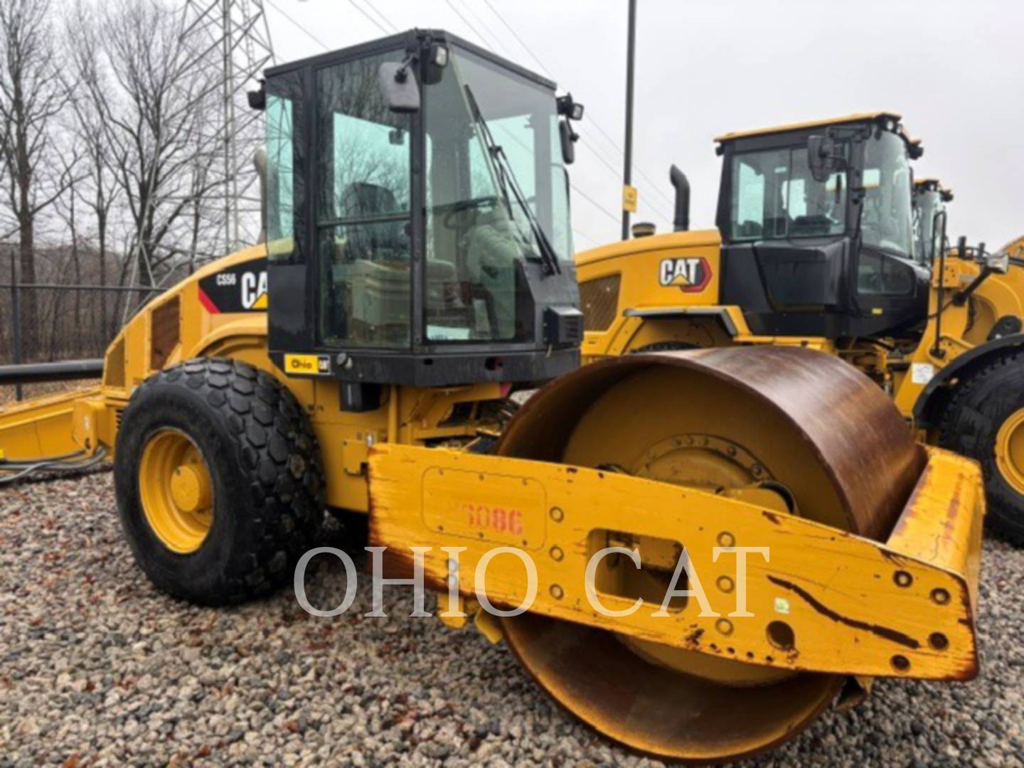 Caterpillar CS56, Combination Roller, 3985 hours, S/N: C5S00738, 2009 - Image 1