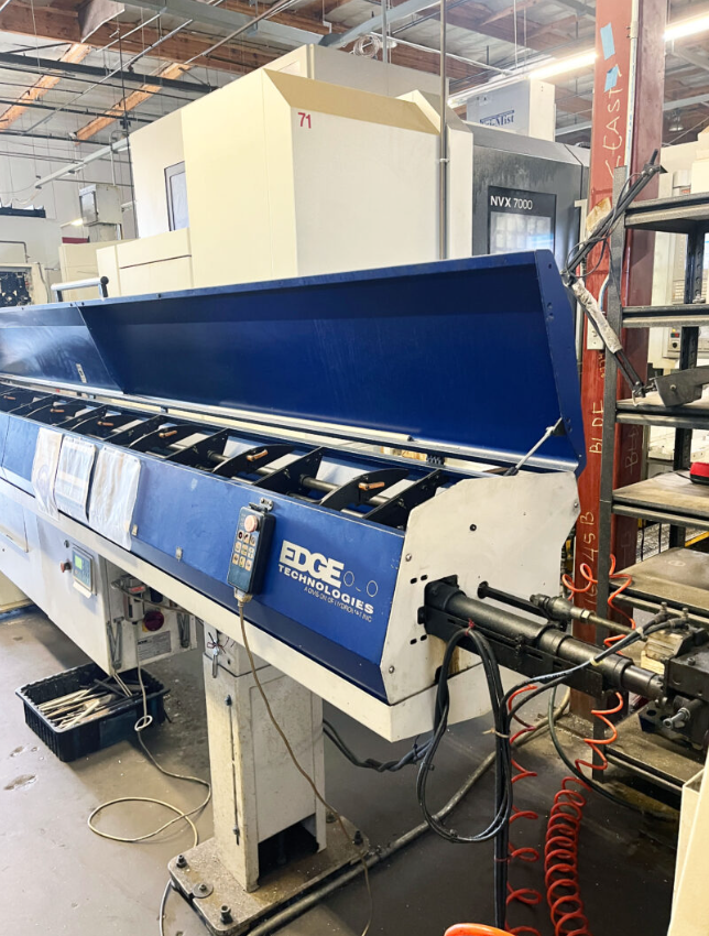 Tsugami #BE18, CNC Swiss type turning center, Fanuc Series 32i, Edge barfeeder, .709" bar capacity, 2006 - Image 2