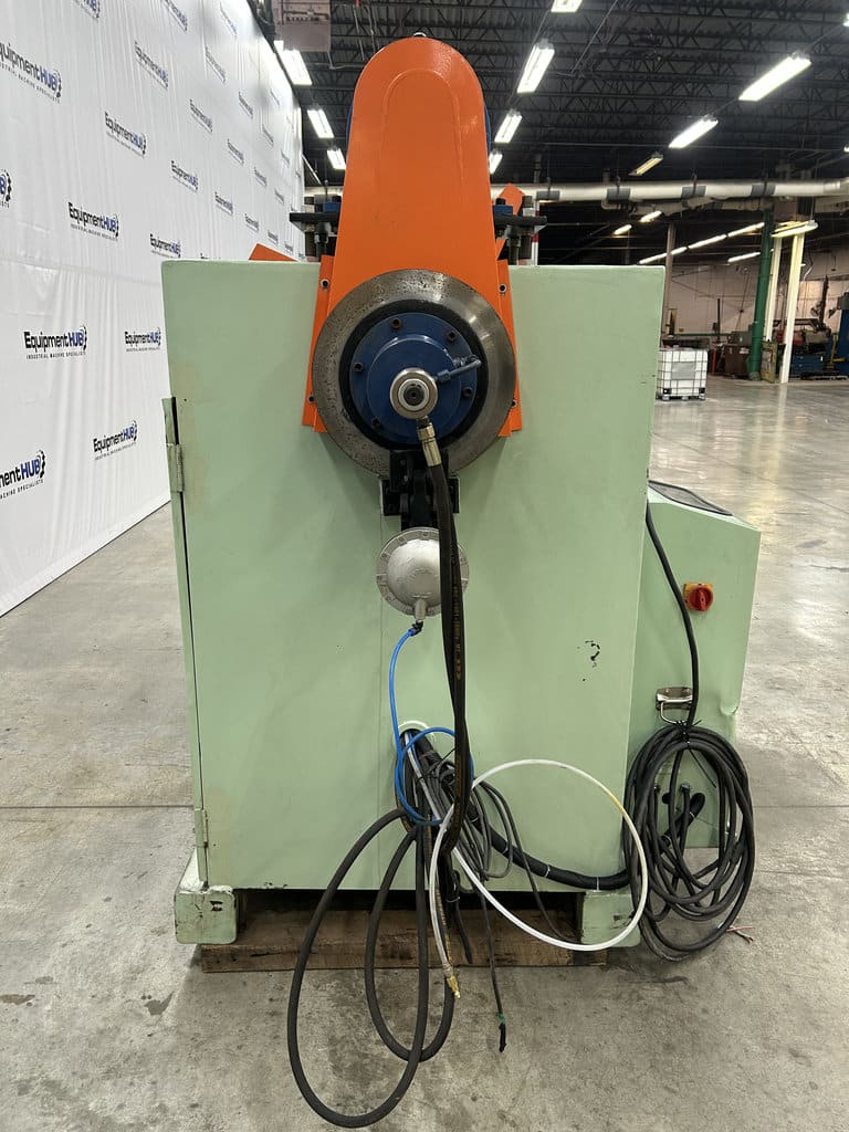 10000 lb. Changzhou, powered hydraulic uncoiler/decoiler with motorized coil car, 51" mandrel length - Image 10