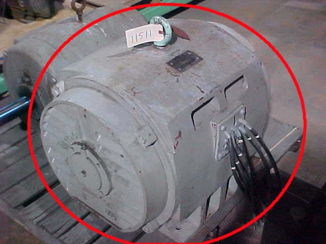 200 HP 3600 RPM Toshiba, Frame 444T, ODP, 460 Volts - Image 1