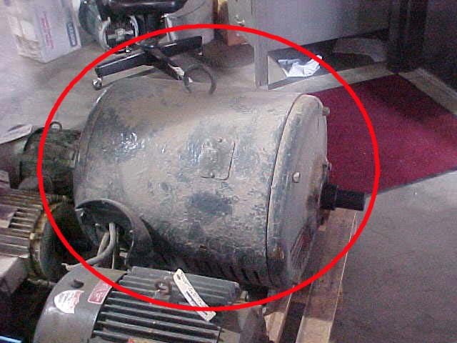 100 HP 1800 RPM General Electric /Lincoln, Frame 444US, ODP, rebuilt, 460 Volts - Image 1