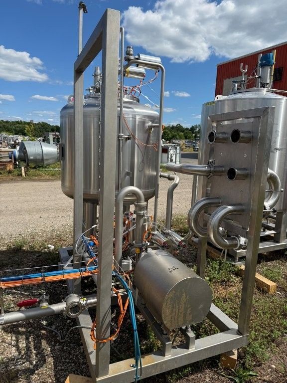 Bucher Denwel #DFP100A-11019, Flash Pasteurizer System, 43.5 psi @ 86°F vessel, Alfa Laval plate & frame - Image 4