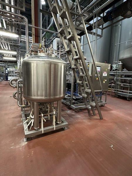 Bucher Denwel #DFP100A-11019, Flash Pasteurizer System, 43.5 psi @ 86°F vessel, Alfa Laval plate & frame - Image 6