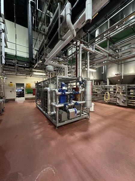 Bucher Denwel #DFP100A-11019, Flash Pasteurizer System, 43.5 psi @ 86°F vessel, Alfa Laval plate & frame - Image 9
