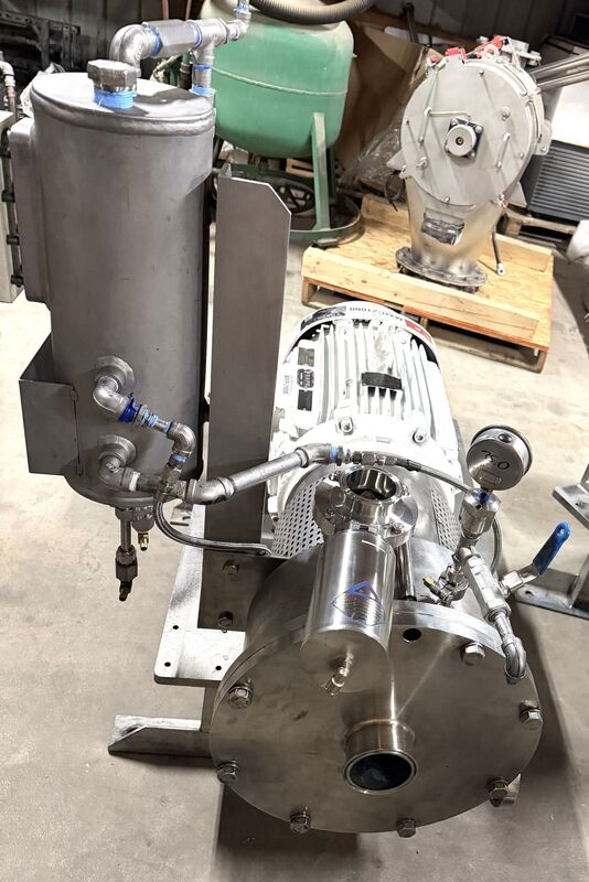 Ross #HSM-430SC, Inline High Shear Mixer, 3" liquid inlet/outlet, 2.5" powder inlet, 30 HP @ 1760 RPM - Image 7