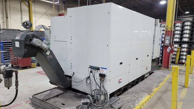 Haas #ST-40, CNC lathe, 34.5" swing, 15" chuck, 4" bar, 44" centers, 12 turret, A2-8, 17" X, 44" Z, 2017 - Image 3