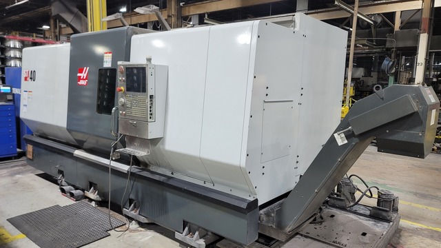Haas #ST-40, CNC lathe, 34.5" swing, 15" chuck, 4" bar, 44" centers, 12 turret, A2-8, 17" X, 44" Z, 2017 - Image 5