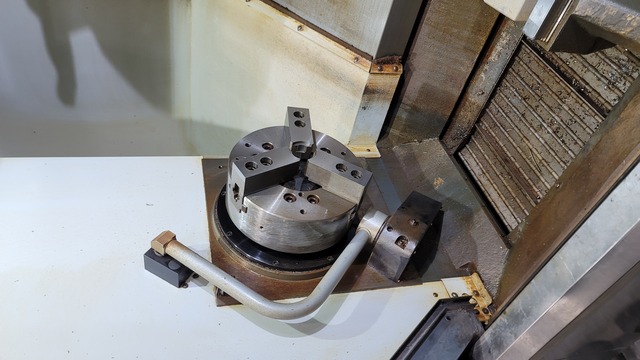 Haas #ST-40, CNC lathe, 34.5" swing, 15" chuck, 4" bar, 44" centers, 12 turret, A2-8, 17" X, 44" Z, 2017 - Image 8