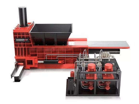 Enerpat #TH-Series, Triple Compression Scrap Metal Baler, 20 TPH - Image 2