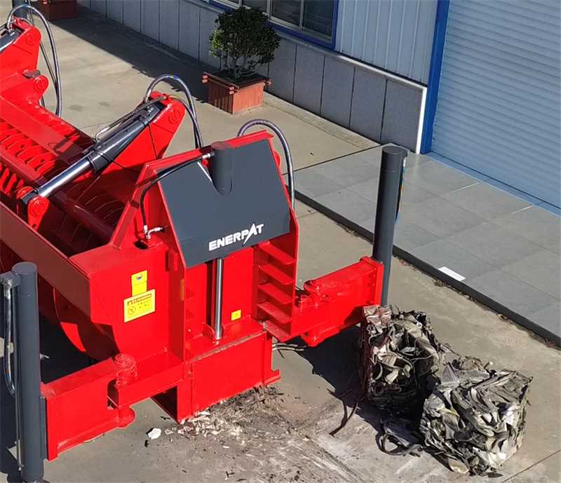 Enerpat #AMB-SCE5000, Mobile Car Logger Baler, 33.5" x 25.6" Bale, 150 Ton Push, 160 HP Cummins, new - Image 8
