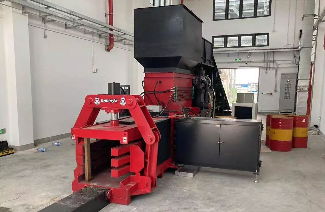 Enerpat #HBA-Series, horizontal autotie baler for Cardboard & OCC, 55-75 HP, Available now, New - Image 5