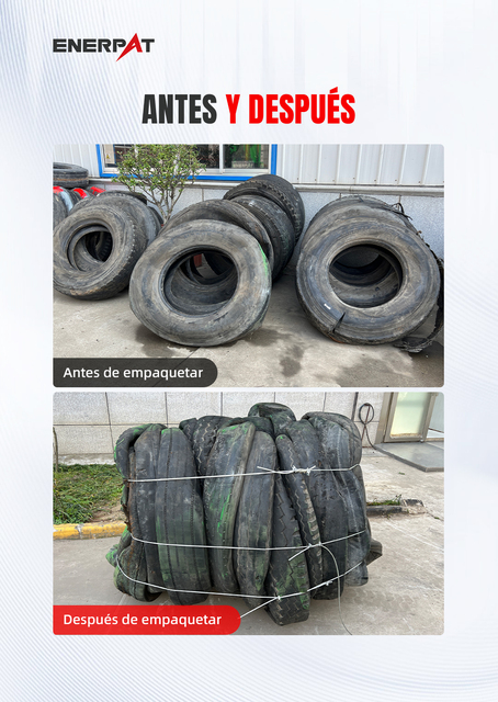 Enerpat #VB-TY, Scrap Tire Baler, 100 - 180 ton press force, 1-1.2 TPH, up to 100 tires/bale - Image 6