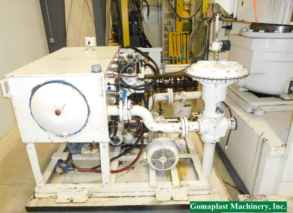 Eemco Press, 84" x 44" 3-zone electric platens, 16 stroke, 21" DL, Allen Bradley PLC and HMI, 2008 - Image 7
