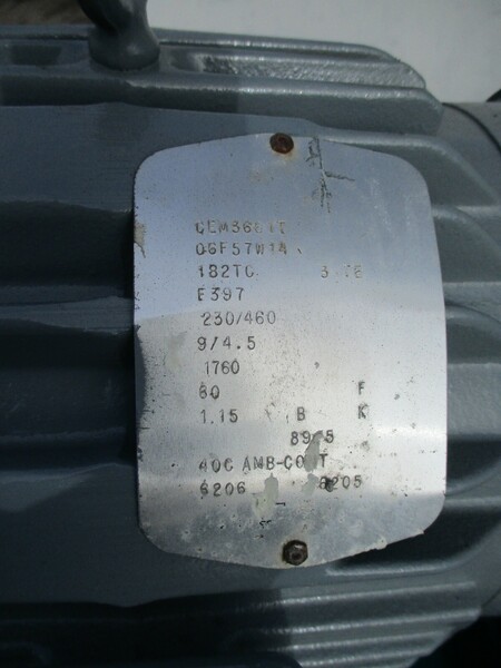 MAC, Motorized Rotary Airlock Feeder, 5 HP - Image 2