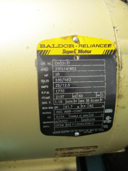 FS Curtis #E-71, Compressor, 10 HP - Image 9
