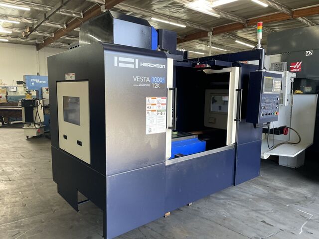 Hwacheon #Vesta-1000+, vertical machining center, 39.4" X, 21.7" Y, 19.7" Z, 12000 RPM, 24 automatic tool - Image 2