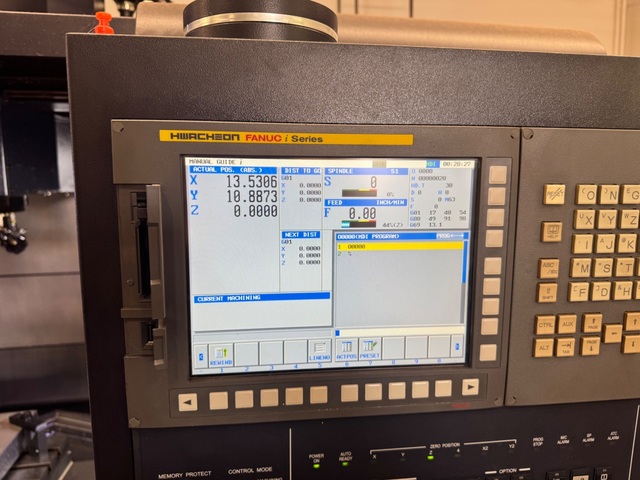 Hwacheon #Vesta-1000+, vertical machining center, 39.4" X, 21.7" Y, 19.7" Z, 12000 RPM, 24 automatic tool - Image 4