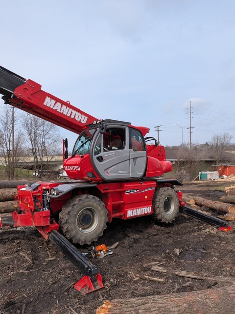 11000 lb. Manitou #MRT-2150P, Telehandler, 68'7" lift height, 58'9" reach, diesel, 11000 hours, 2020 - Image 1