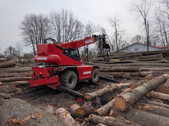 11000 lb. Manitou #MRT-2150P, Telehandler, 68'7" lift height, 58'9" reach, diesel, 11000 hours, 2020 - Image 4