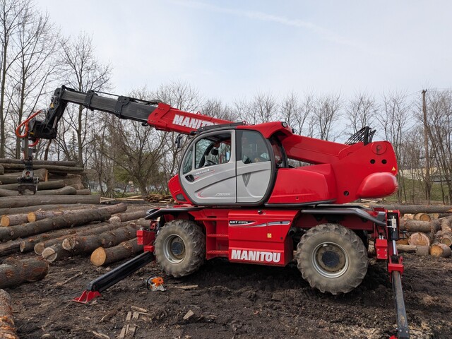 11000 lb. Manitou #MRT-2150P, Telehandler, 68'7" lift height, 58'9" reach, diesel, 11000 hours, 2020 - Image 5