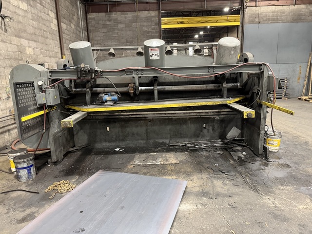 3/8" x 12' Cincinnati #2512G, Mechanical Power Squaring Shear, 12' overall, 147" between housing, 50 SPM, 20 - Image 3