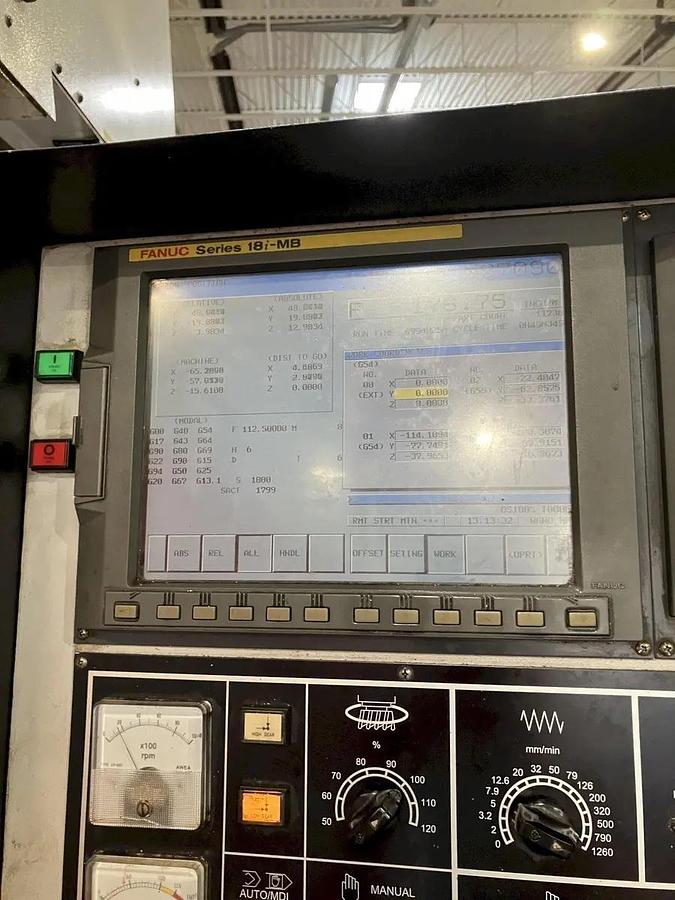 Awea #LP-3021, CNC Bridgemill, 118.1" x82.6" x31.4", 30/35 HP, 4500 RPM, 32 automatic tool changer, 90.5# - Image 6