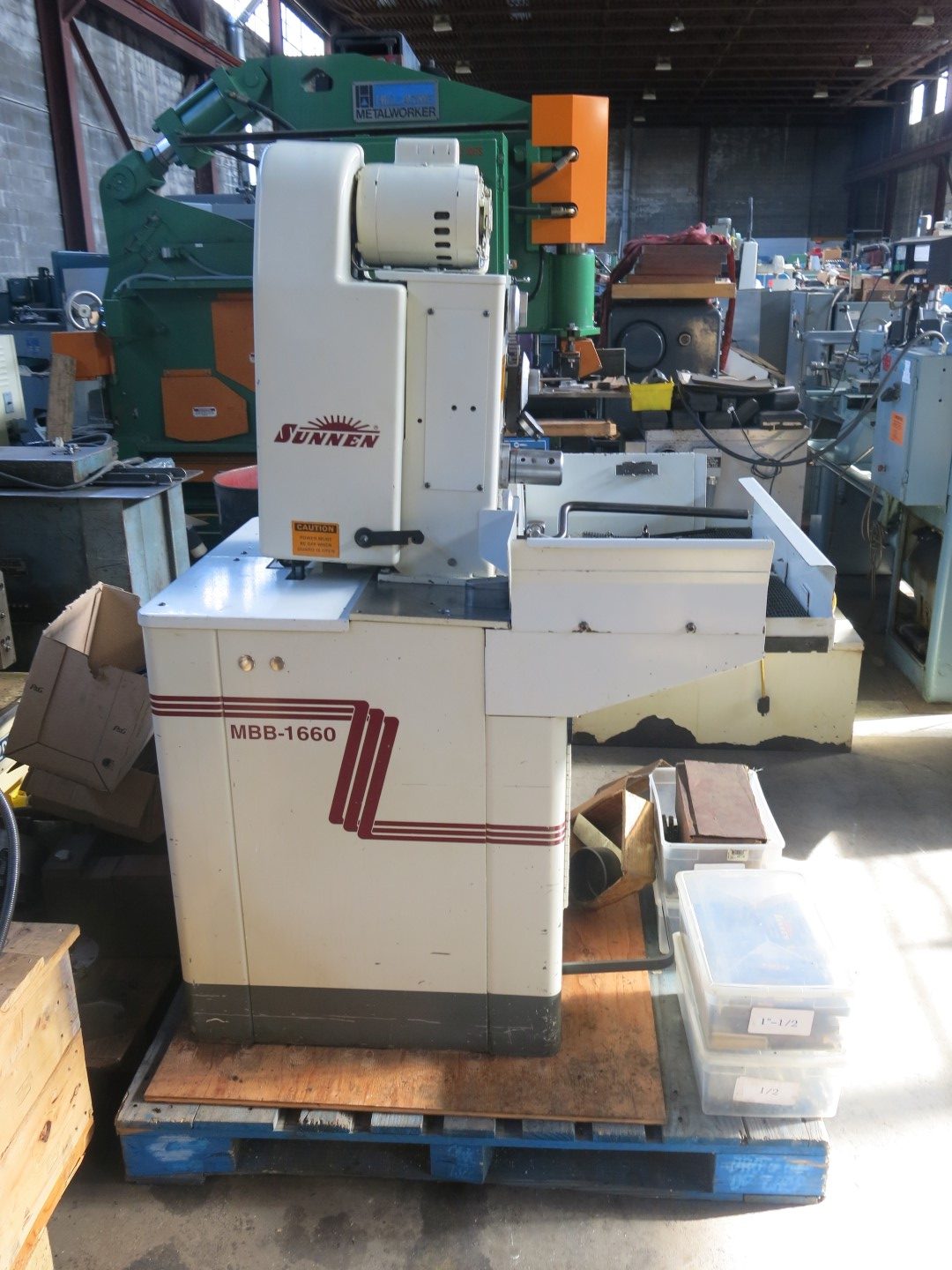 Sunnen #MBB-1660K, Honing Machine, 0.5 HP, 2500 RPM, 16" L, 6.5" capacity - Image 7