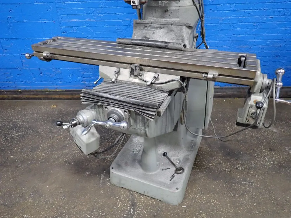 Sharp #LMV-50/DVS, Vertical Mill, 50" x 9" table, 1720 RPM, 3 HP, Acu-rite Control, 2007 - Image 2