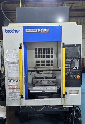 Brother #Speedio-R450-X1, CNC Drilling & Tapping Machines, 22 ATC, 17.7" x12.6" x12" travel, Chip Conv. - Image 2