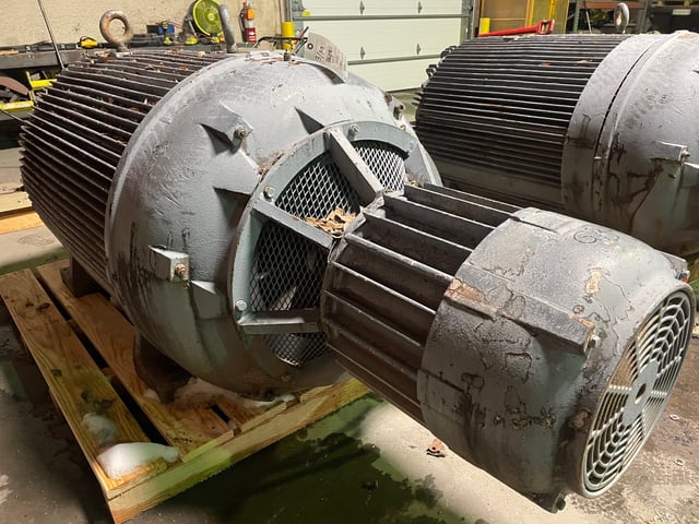 300 HP 1800 RPM Westinghouse, Frame 688S, TEFC BB, 4160 Volts - Image 2