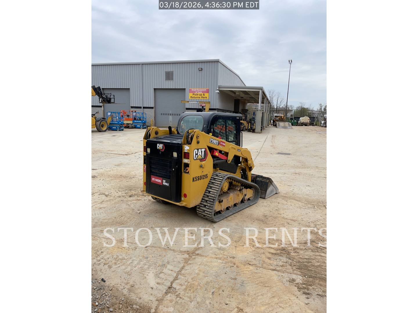 Caterpillar 239D3, 623 hours, S/N: K5S01215, 2022 - Image 3