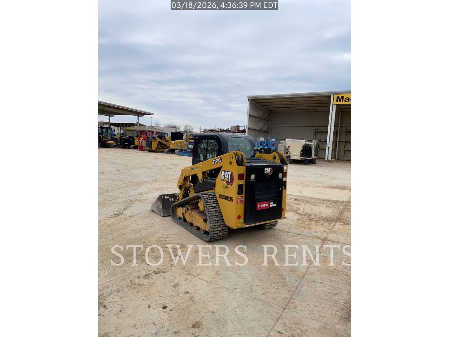 Caterpillar 239D3, 623 hours, S/N: K5S01215, 2022 - Image 4