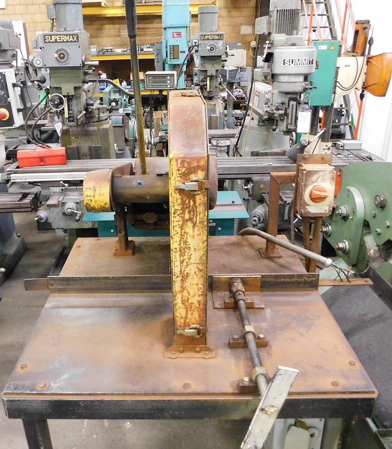 20" Kalamazoo, abrasive metal cutting saw, 15 HP, 1" arbor, - Image 2
