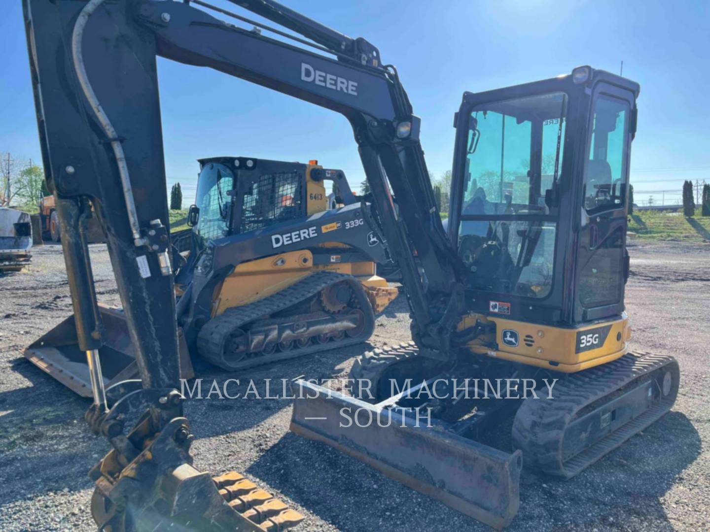 John Deere 35G, 435 hours, S/N: 1FF035GXPPK302437, 2023 - Image 1