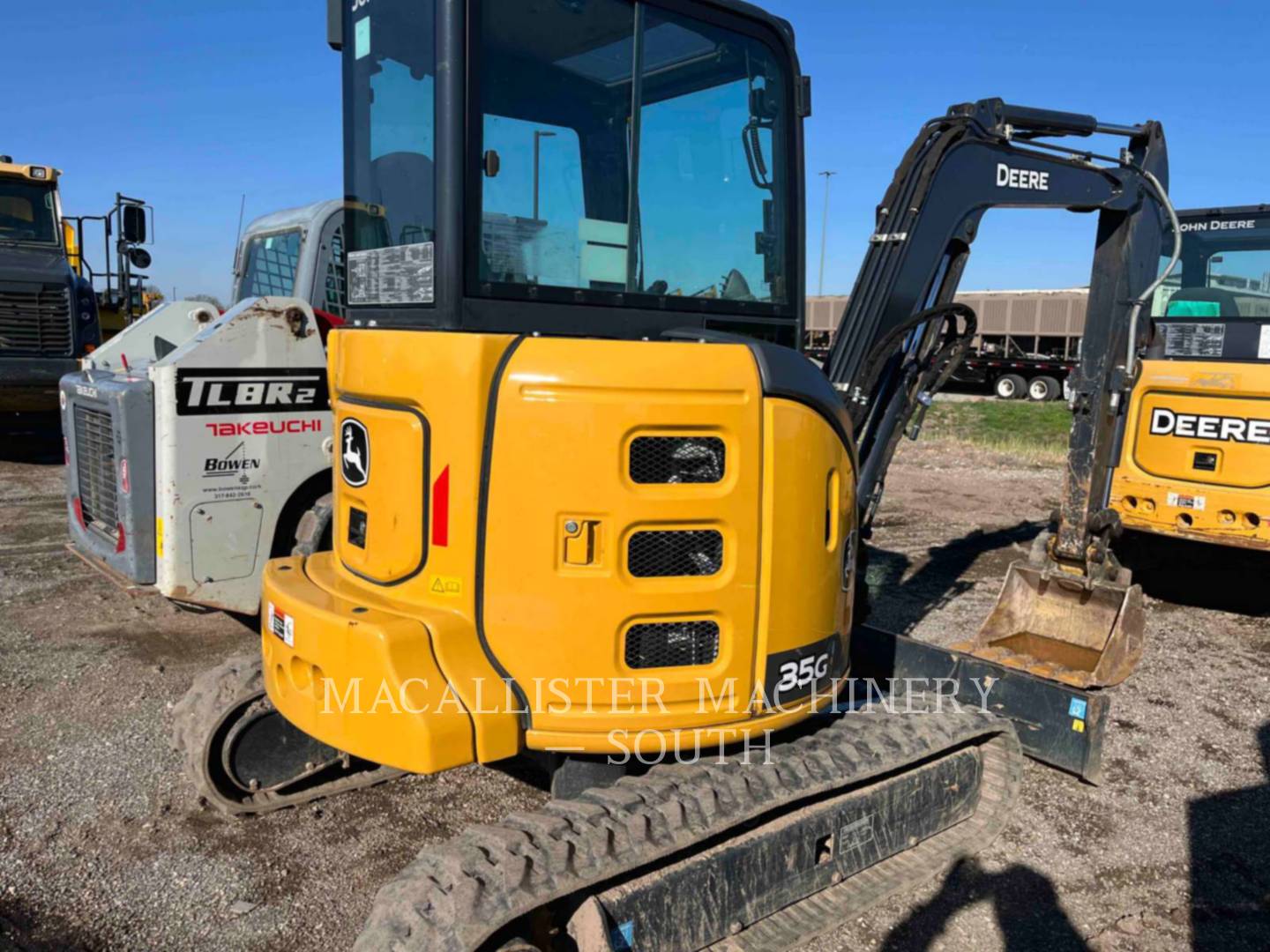 John Deere 35G, 435 hours, S/N: 1FF035GXPPK302437, 2023 - Image 3