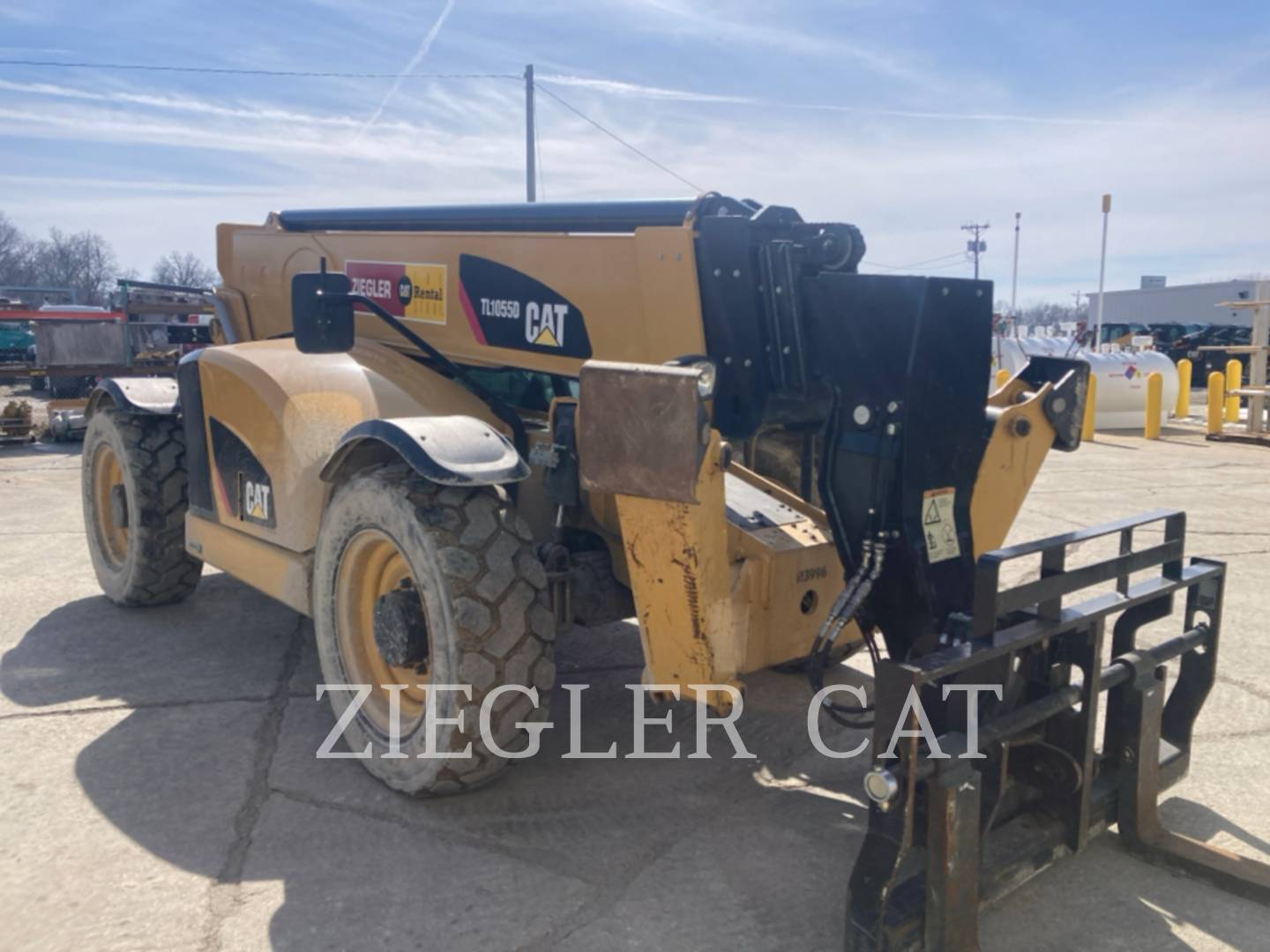 Cat TL1055D, Telehandler, 3435 hours, S/N: ML502475, 2020 - Image 2