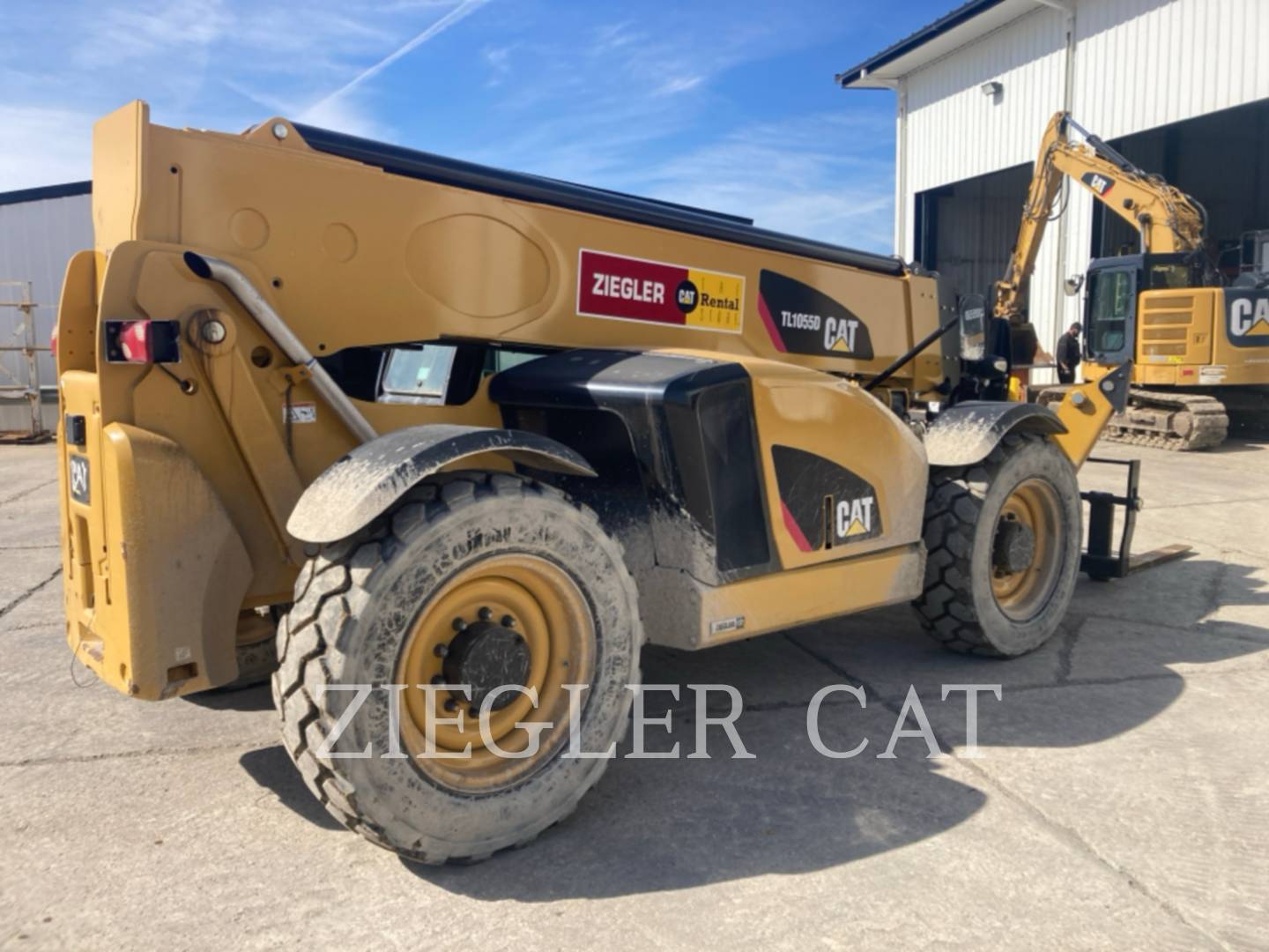 Cat TL1055D, Telehandler, 3435 hours, S/N: ML502475, 2020 - Image 3