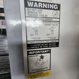 Haas Super #VF-4SS, CNC Mill - Tooling & Kurt Vises, 2003 - Image 3