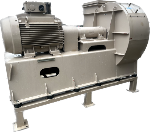 19000 cfm @ 25.3 S.P., Type #KXE063-063030-00, with 150 HP Reitz radial fan, with 100 HP VDF - Image 3