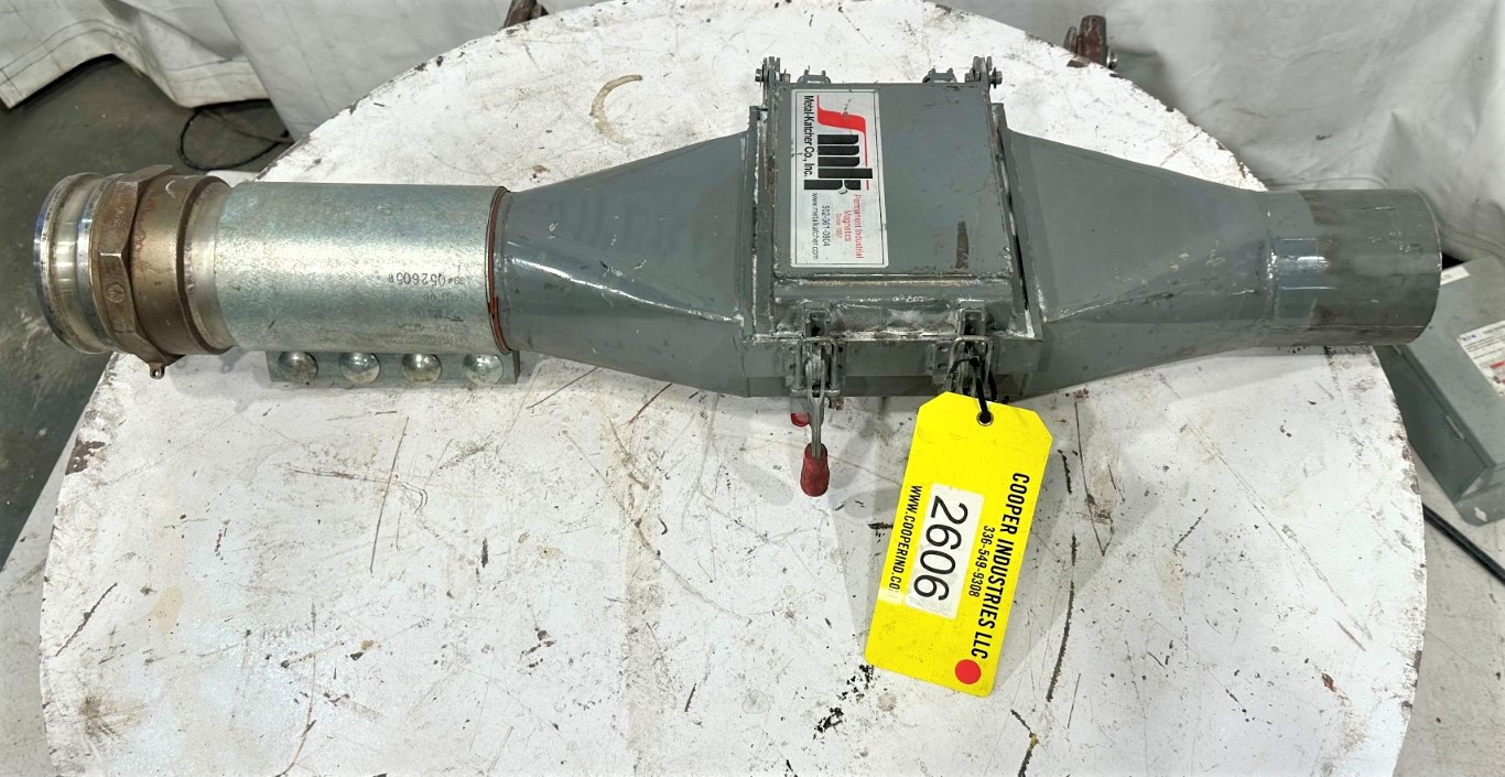 Katcherco Inc., Stainless, 6-1/2" x 8-1/2" plate magnet pneumatic conveying metal - Image 2
