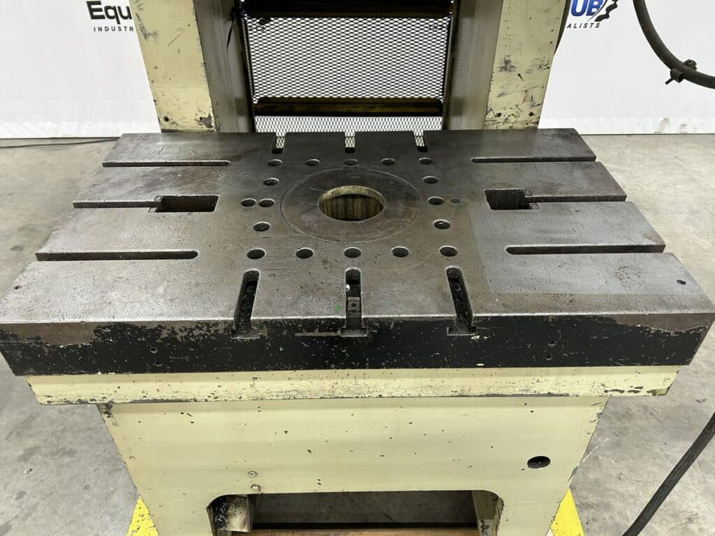 88 Ton, Komatsu #OBS-80-2, OBI mechanical punch stamping press, 5.12" stroke, 13.78" SDAU, 1984 - Image 7