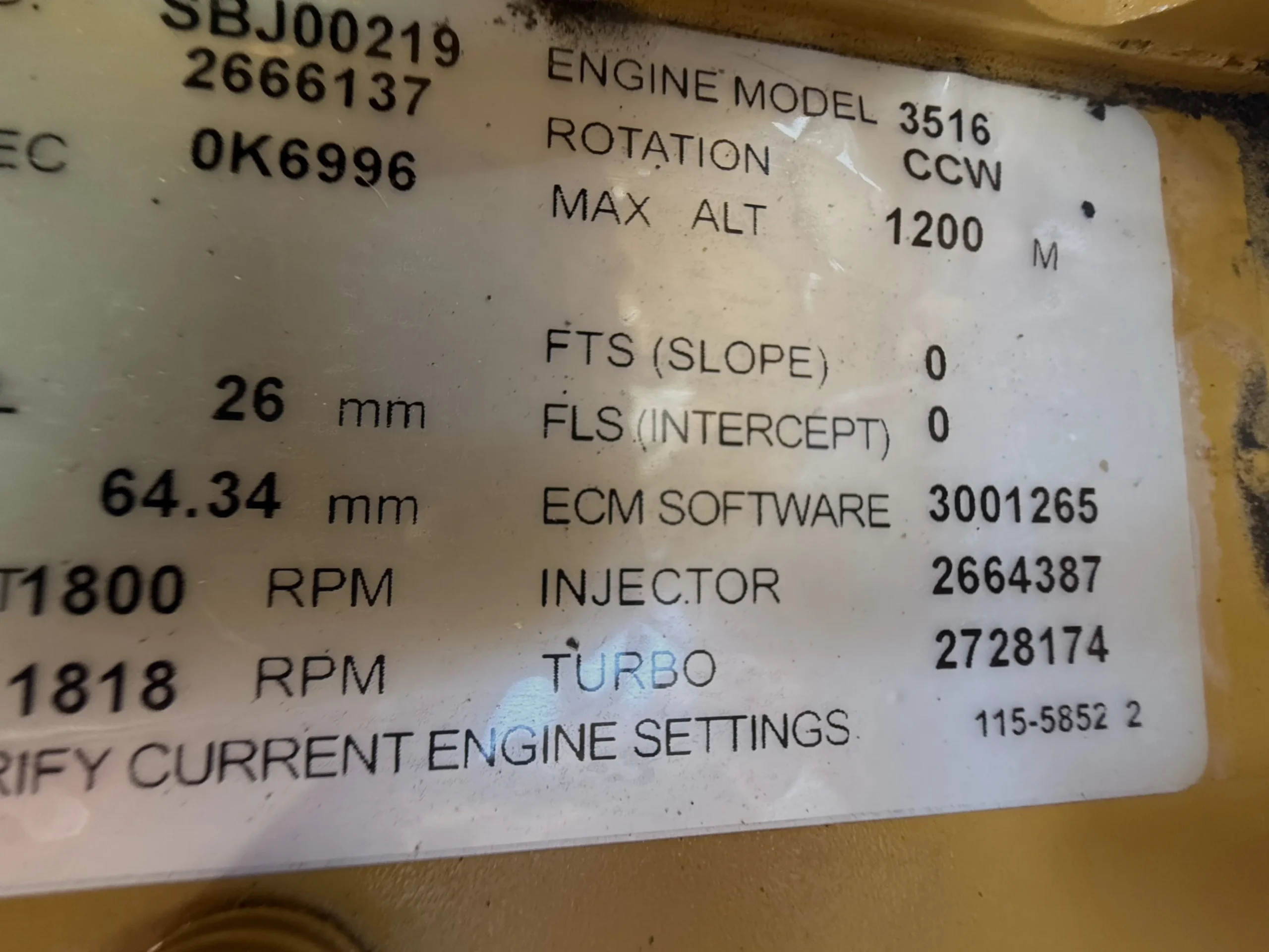 2000 KW Caterpillar #3516C, diesel generator set, 277/480 Volts, 3-phase, 141 hours, 1800 RPM, sound - Image 4