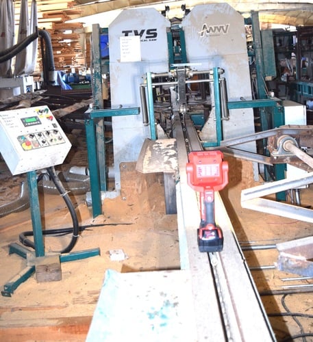 Wood-Mizer #TVS15-USA, Vertical Scragg Mill, 2 bandsaws, 2014, (2 available) - Image 1