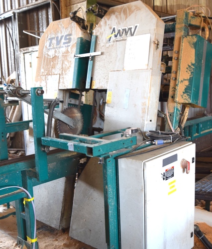 Wood-Mizer #TVS15-USA, Vertical Scragg Mill, 2 bandsaws, 2014, (2 available) - Image 3