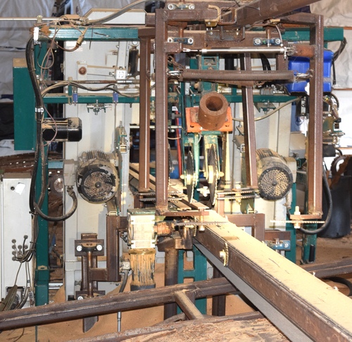 Wood-Mizer #TVS15-USA, Vertical Scragg Mill, 2 bandsaws, 2014, (2 available) - Image 5