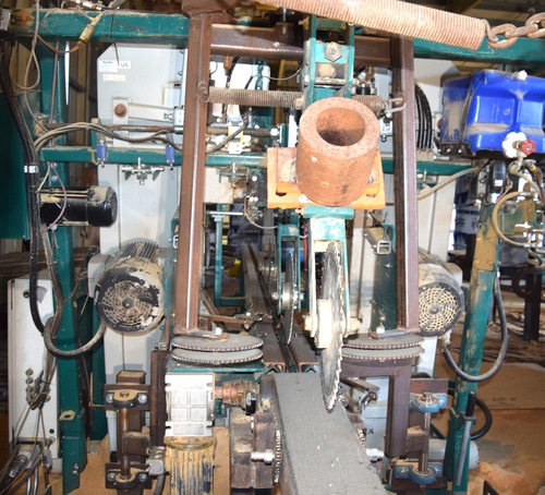 Wood-Mizer #TVS15-USA, Vertical Scragg Mill, 2 bandsaws, 2014, (2 available) - Image 6