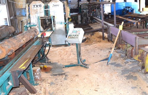 Wood-Mizer #TVS15-USA, Vertical Scragg Mill, 2 bandsaws, 2014, (2 available) - Image 7
